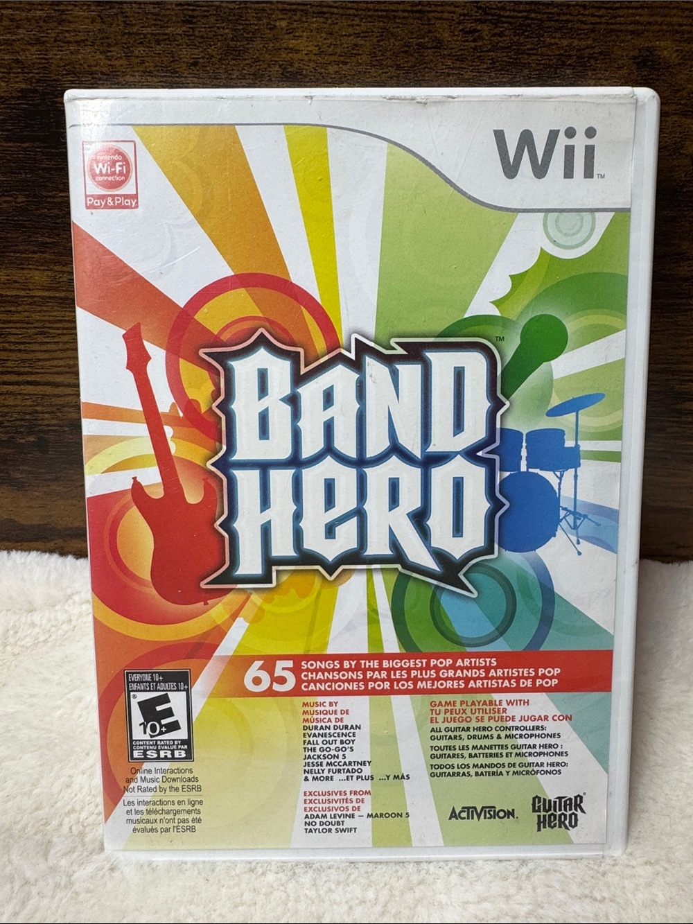 Wii Band Hero Video Game